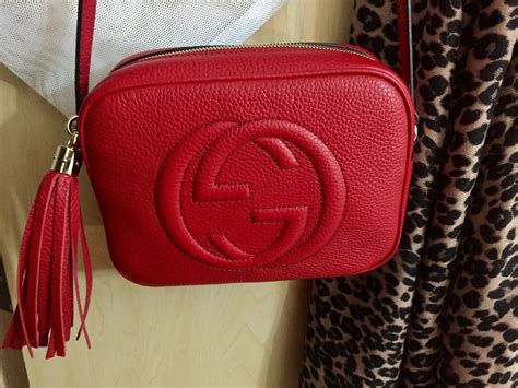 large red gucci bag replica soho|gucci soho disco bag red.